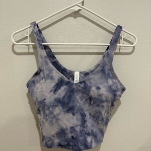 Lululemon Align Tank *Diamond DyeDiamond Dye Iced Iris Peri Purple Sz 6